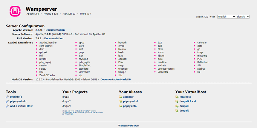WampServer (32bit)2.5免费下载