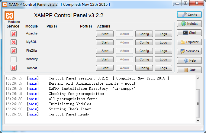 XAMPP 3.2.2.0 免费下载